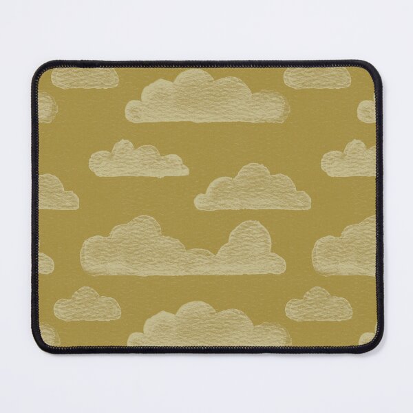 Item preview, Dreamtime Clouds Watercolor Pattern - Ochre + Gold designed and sold by Irene Estelle.