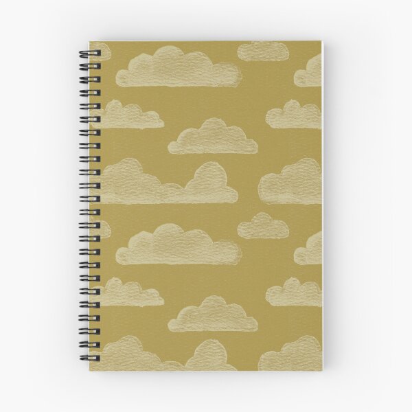 Item preview, Dreamtime Clouds Watercolor Pattern - Ochre + Gold designed and sold by Irene Estelle.