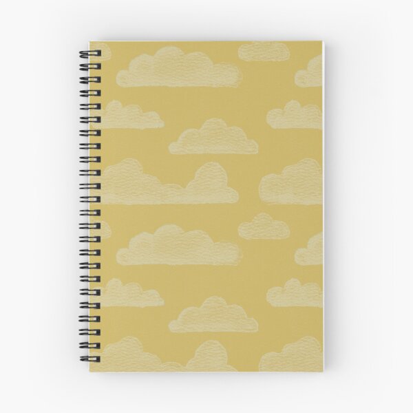 Item preview, Dreamtime Clouds Watercolor Pattern - Saffron + Gold designed and sold by Irene Estelle.