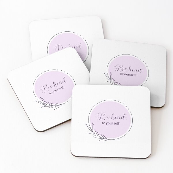Item preview, be kind to yourself soft aesthetic quote design designed and sold by RiriPixera.