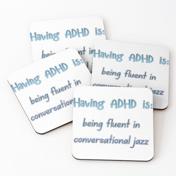 Item preview, The everyday ADHD: Conversational Jazz designed and sold by Smallfish1274.