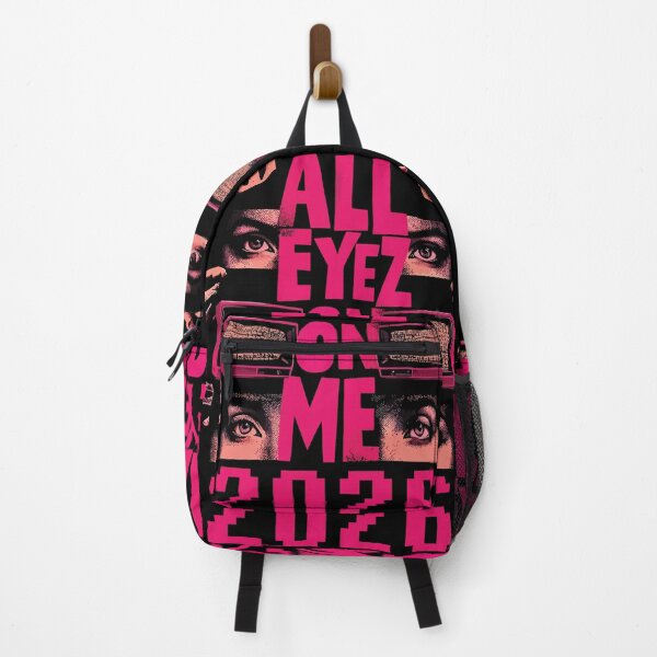 Item preview, All Eyez On Me 2026 Pink Eyes TV Static Graphic designed and sold by RamyGallery.