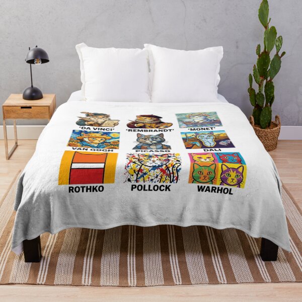 Item preview, Famous Artist Cats Illustrations: A Feline Art History Journey designed and sold by chattsuede.