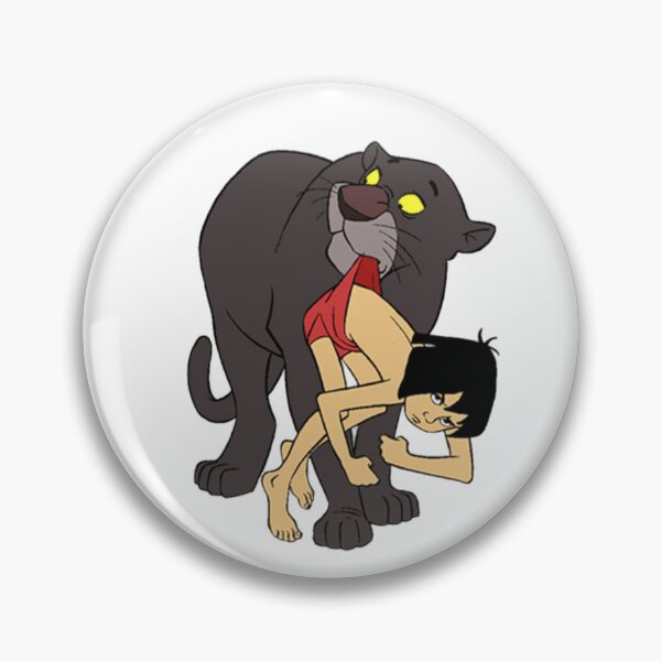 Item preview, Bagheera and Mowgli designed and sold by KOTB10.