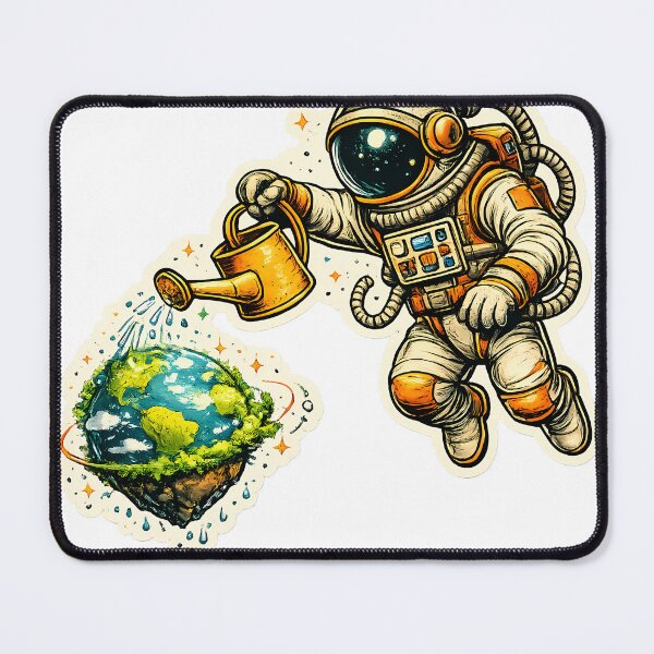 Item preview, Solarpunk The Cosmic Gardener designed and sold by Verdanova Lab.