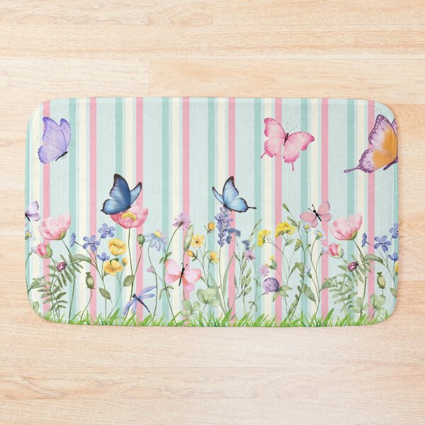 Item preview, Wildflowers and Stripes  designed and sold by LinaVP.