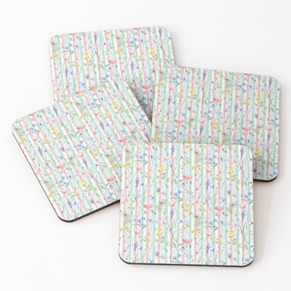Item preview, Wildflowers and Stripes  designed and sold by LinaVP.