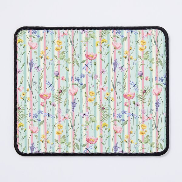 Item preview, Wildflowers and Stripes designed and sold by LinaVP.