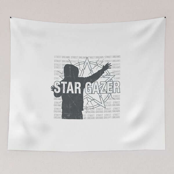 Item preview, Distressed Stargazer Urban Streetwear Hooded Figure designed and sold by chattsuede.