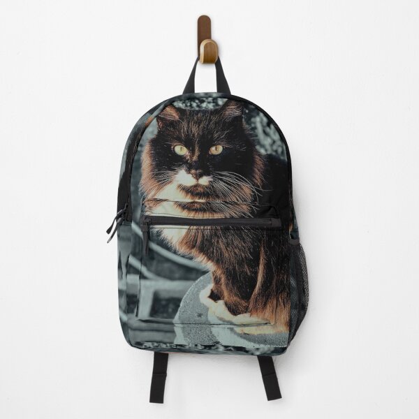 Item preview, Majestic Fluffy Cat on a Pedestal designed and sold by Stacey's unpromised.