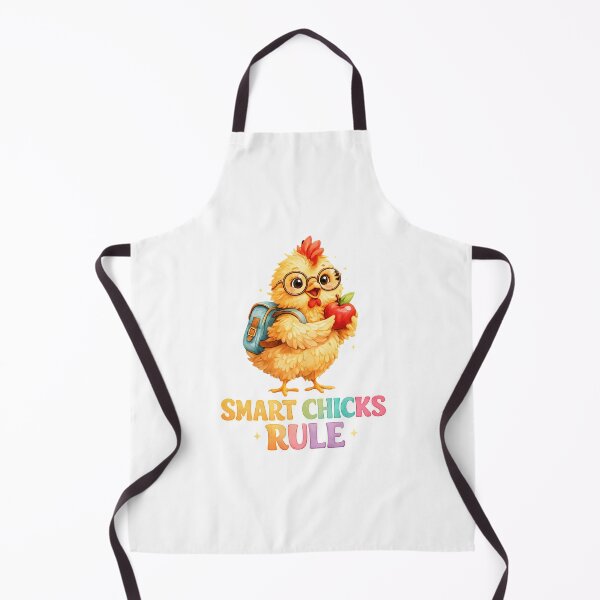 Item preview, Smart Chicks Rule Cheerful Student designed and sold by chattsuede.