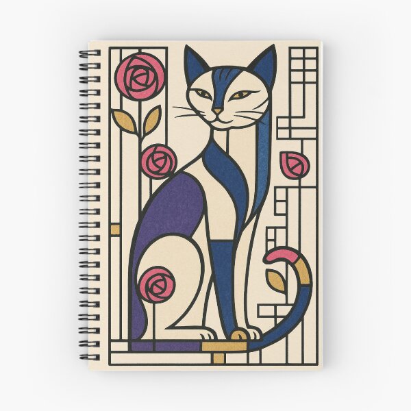 Item preview, Mackintosh Rose Cat designed and sold by PurrfectWhisper.