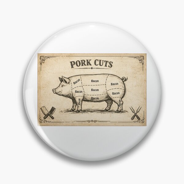 Item preview, Pork Cuts - Bacon!  designed and sold by moshmastermetalbbq.
