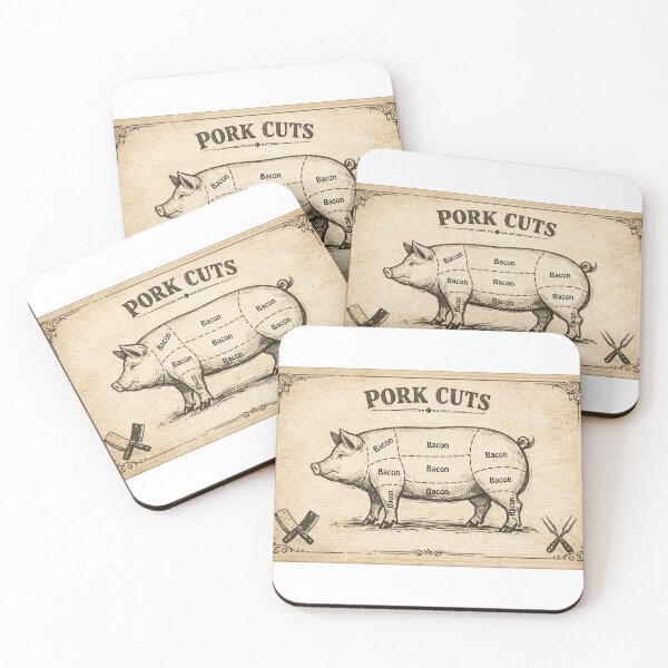 Item preview, Pork Cuts - Bacon!  designed and sold by moshmastermetalbbq.