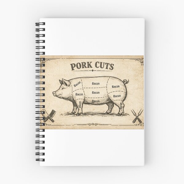 Item preview, Pork Cuts - Bacon!  designed and sold by moshmastermetalbbq.