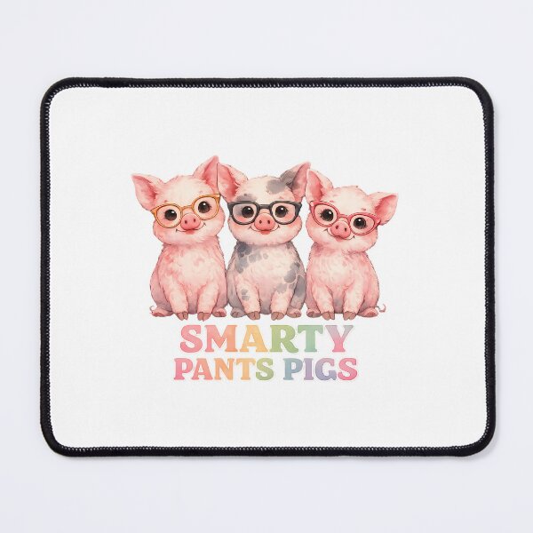 Item preview, Smarty Pants Pigs Cute Cartoon Animal Design designed and sold by chattsuede.
