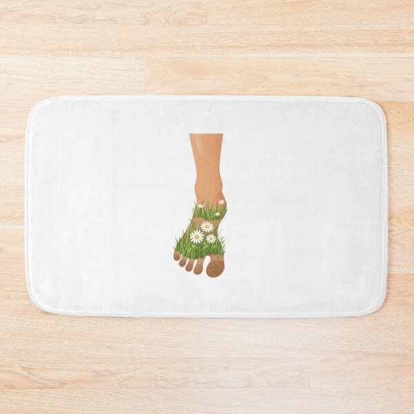 Item preview, Human Foot Nature Grass Bloom designed and sold by AbanoubStore.