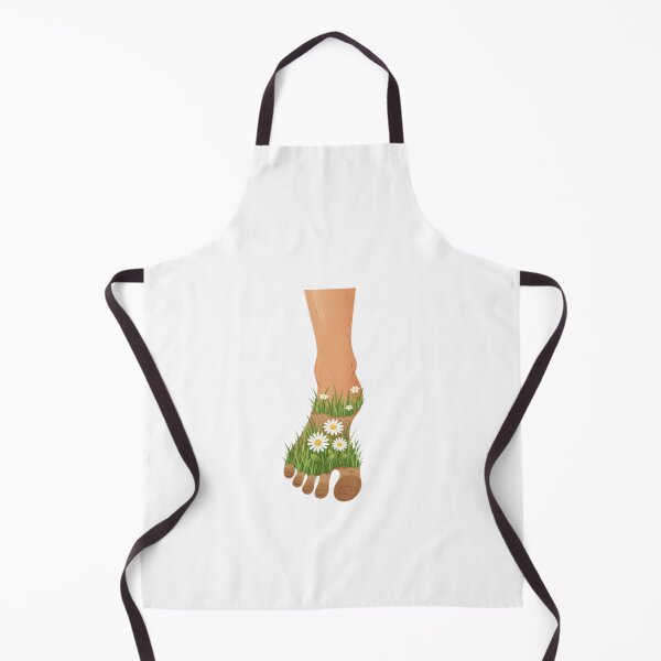 Item preview, Human Foot Nature Grass Bloom designed and sold by AbanoubStore.