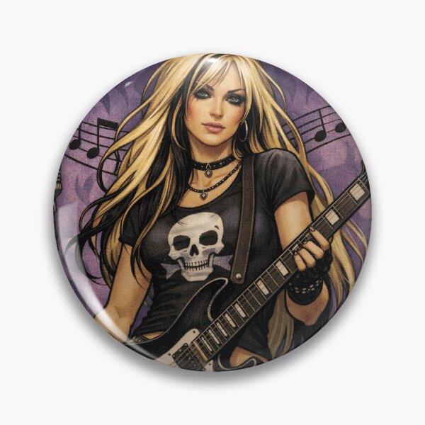 Item preview, Rocker Chick Is Rollin' designed and sold by catmamadesigns.