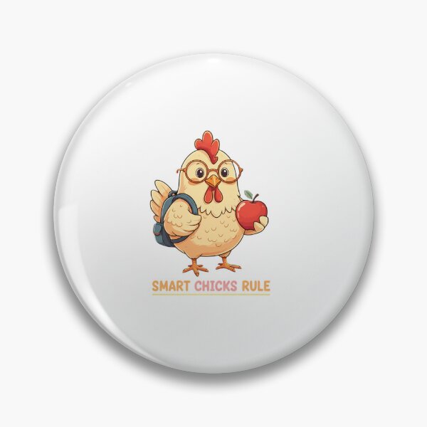 Item preview, Smart Chicks Rule: Cute Cartoon Student Power designed and sold by chattsuede.