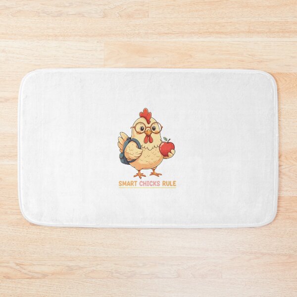 Item preview, Smart Chicks Rule: Cute Cartoon Student Power designed and sold by chattsuede.