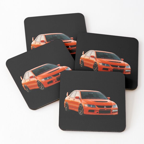 Item preview, Mitsubishi Evo IX Orange JDM Rally Street Racing designed and sold by Lellenatavarez.