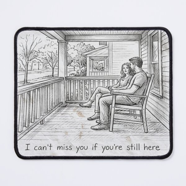Item preview, I can't miss you if you're still here designed and sold by Robo-Mart Smart Shopping.