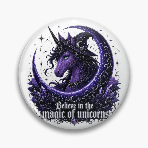 Item preview, Believe in the magic of unicorns witch - Gothic Fantasy Mystical designed and sold by chattsuede.
