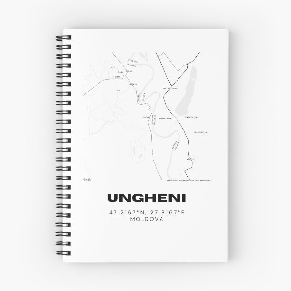 Item preview, Ungheni Moldova Map Poster | Minimalist City Map Art | Travel Wall Decor designed and sold by RM-Journey.