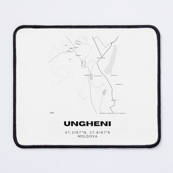 Item preview, Ungheni Moldova Map Poster | Minimalist City Map Art | Travel Wall Decor designed and sold by RM-Journey.