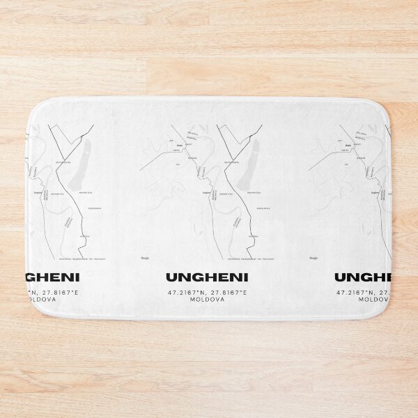 Item preview, Ungheni Moldova Map Poster | Minimalist City Map Art | Travel Wall Decor designed and sold by RM-Journey.