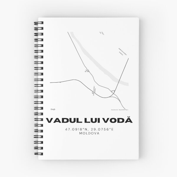Item preview, Vadul lui Vodă Moldova Map Print | Minimalist City Map Art | Travel Gift designed and sold by RM-Journey.