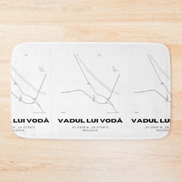 Item preview, Vadul lui Vodă Moldova Map Print | Minimalist City Map Art | Travel Gift designed and sold by RM-Journey.