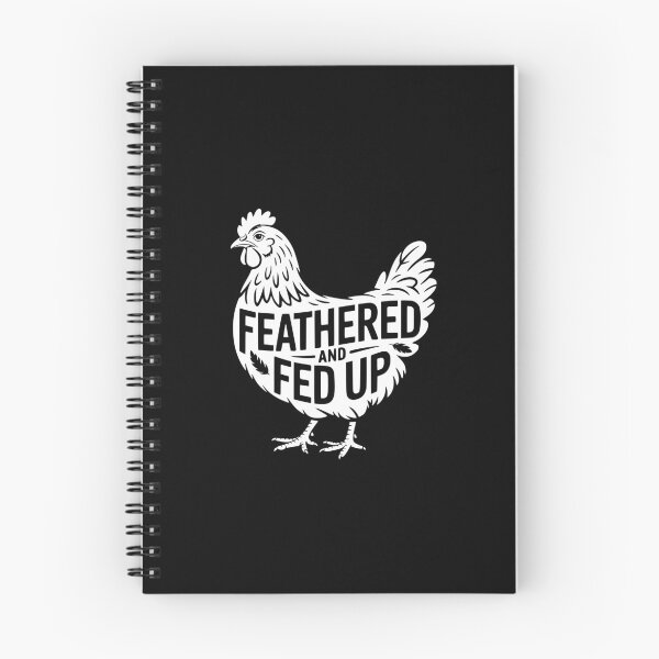 Item preview, Feathered And Fed Up designed and sold by theartfulaspie.