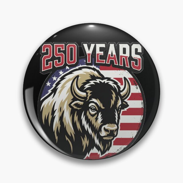 Item preview, American Bison 250 Years designed and sold by shellle in the ocean.