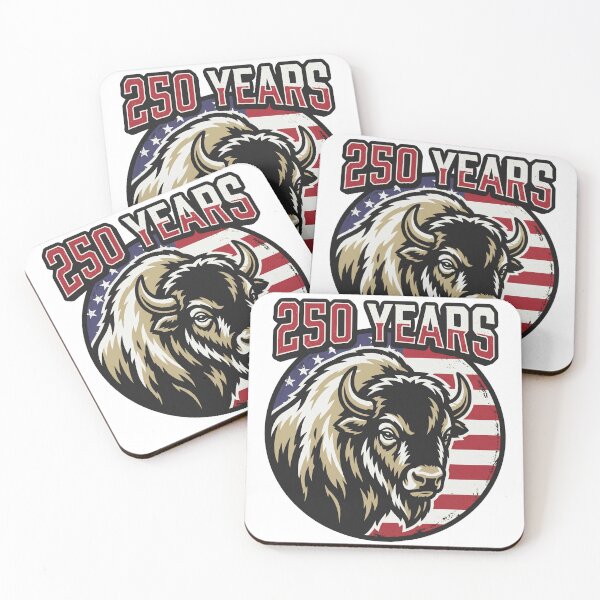 Item preview, American Bison 250 Years designed and sold by shellle in the ocean.