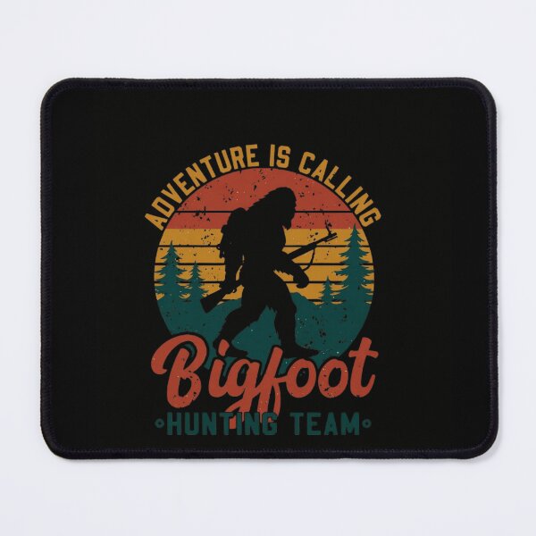 Item preview, Bigfoot Hunting Team - Retro Adventure Is Calling Sasquatch designed and sold by trendnest_shop.