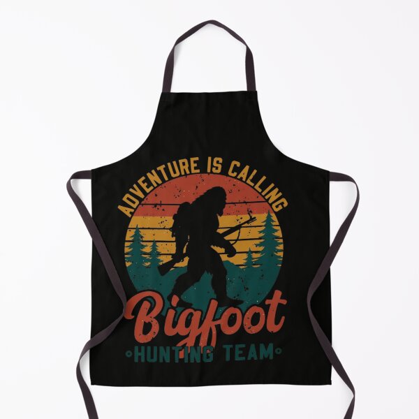 Item preview, Bigfoot Hunting Team - Retro Adventure Is Calling Sasquatch designed and sold by trendnest_shop.