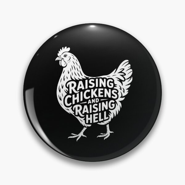 Item preview, Raising Chickens And Raising Hell designed and sold by theartfulaspie.