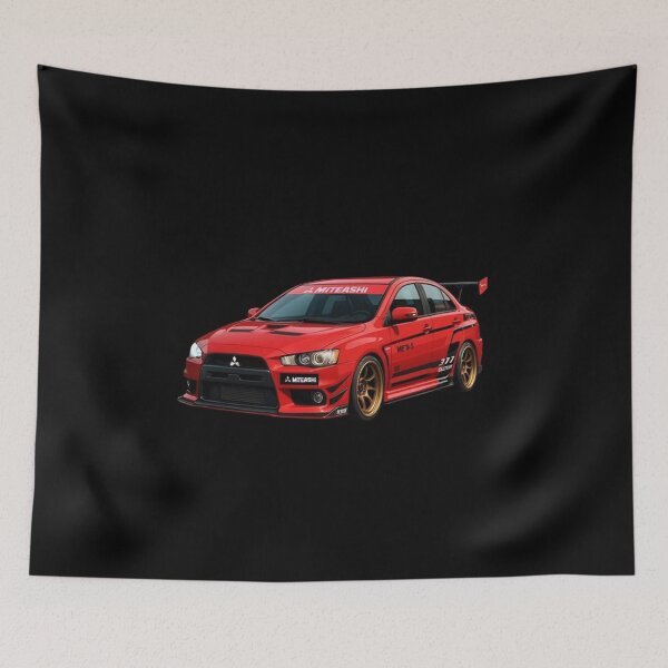 Item preview, Mitsubishi Evo X Red JDM Rally Street Racing designed and sold by Lellenatavarez.