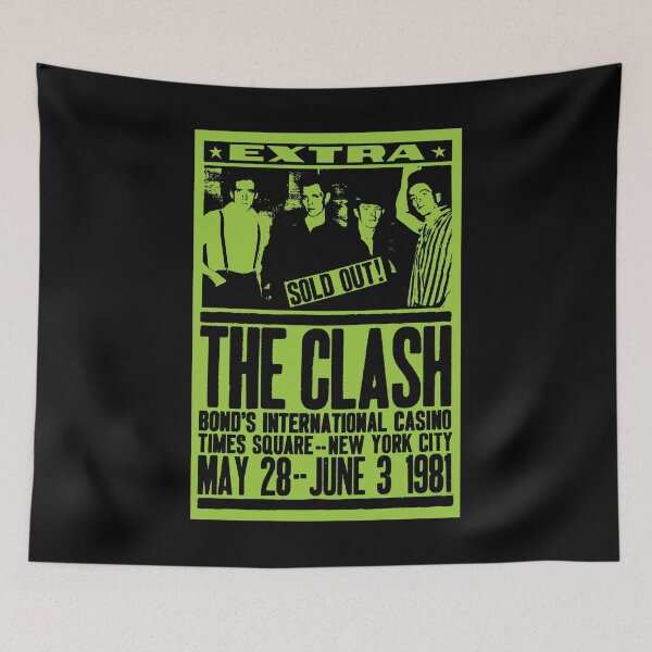 Item preview, The Clash in NYC 1981 designed and sold by The Common Tee.