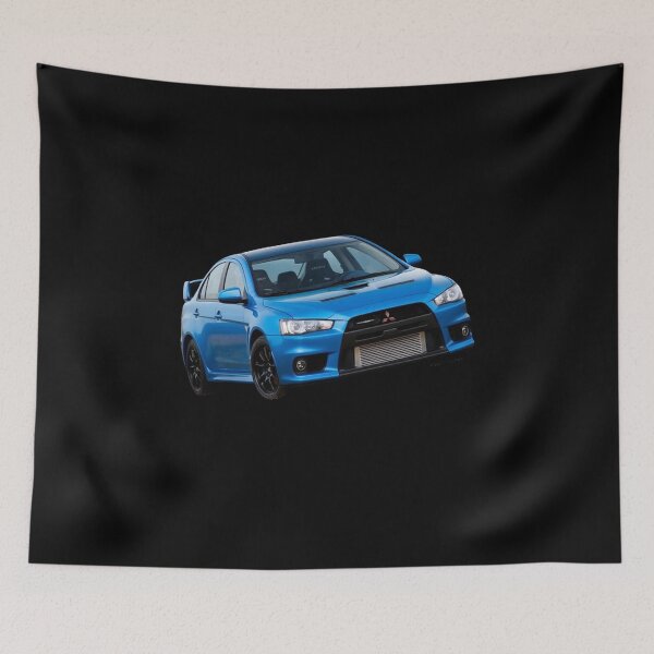 Item preview, Mitsubishi Evo X Blue JDM Rally Street Racing designed and sold by Lellenatavarez.