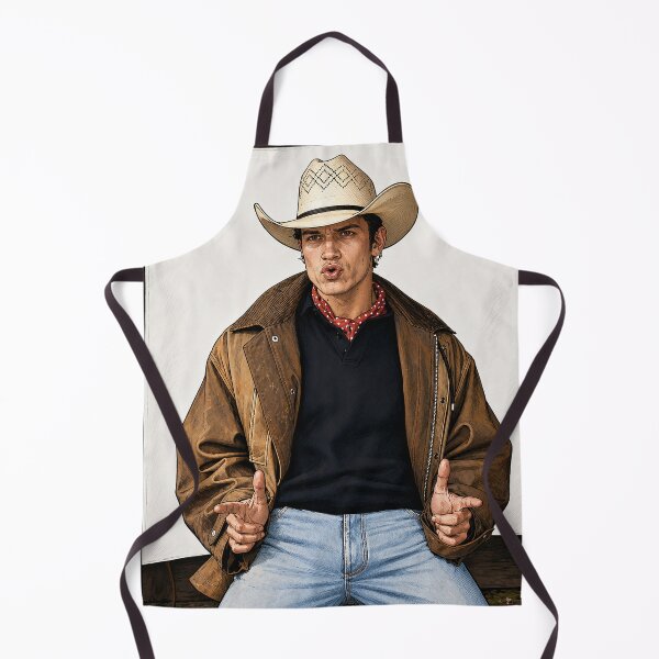 Item preview, Connor Storrie from Heated Rivalry as a cowboy (fan art) designed and sold by PopCultureAndStuff.