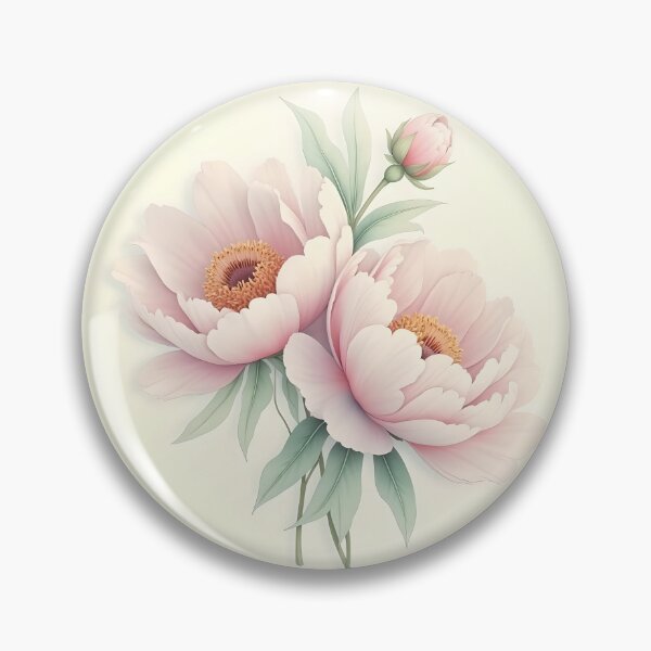 Item preview, Delicate Pink Peonies designed and sold by Glimmersmith.