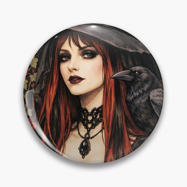 Item preview, Serena - Witch and Raven designed and sold by catmamadesigns.