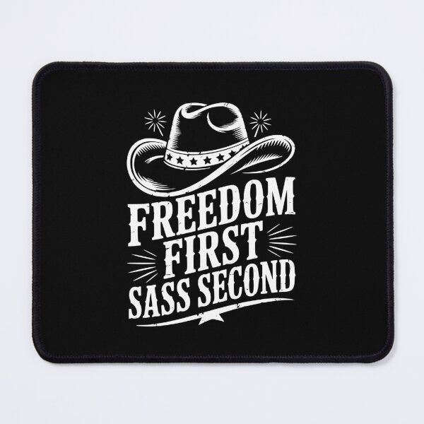 Item preview, Freedom First Sass Second designed and sold by theartfulaspie.