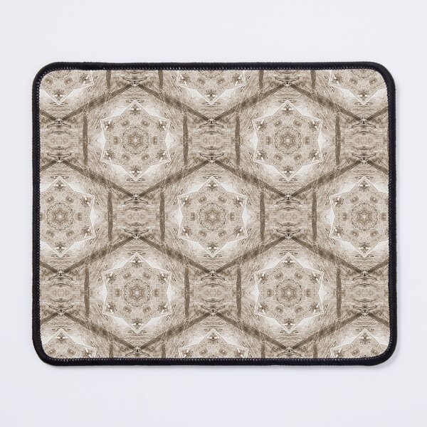 Item preview, Decorative Boho Hexagon Pattern in Beige Brown designed and sold by Artistestella.