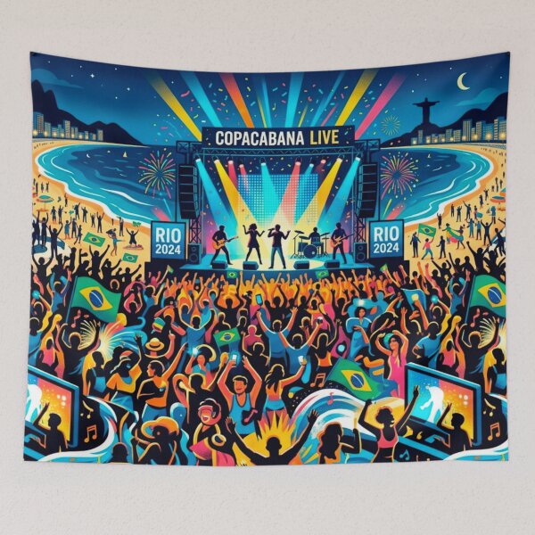 Item preview, Show in Copacabana Live: Rio Music Night designed and sold by edstorebeaches.