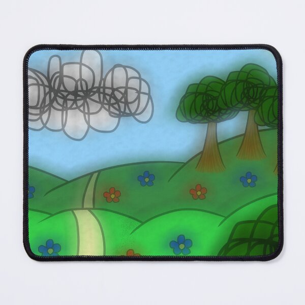 Item preview, Cartoon Hilly Scene designed and sold by The Breathing Spirits System.