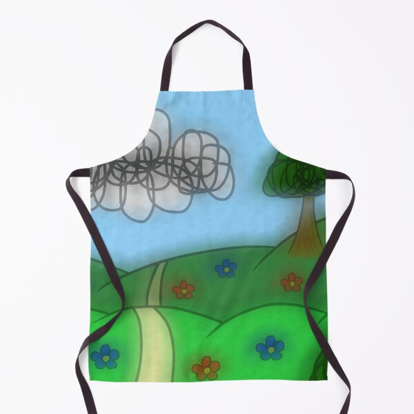 Item preview, Cartoon Hilly Scene designed and sold by The Breathing Spirits System.
